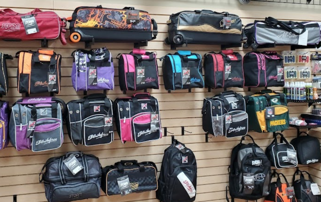 bowling bags for sale in the pro shop